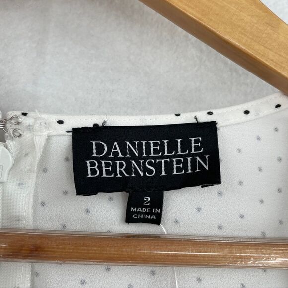 -Danielle Bernstein Women's Polka Dot Dress NWT 2 - Picture 5 of 10